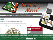 Tablet Screenshot of casain3mosse.it